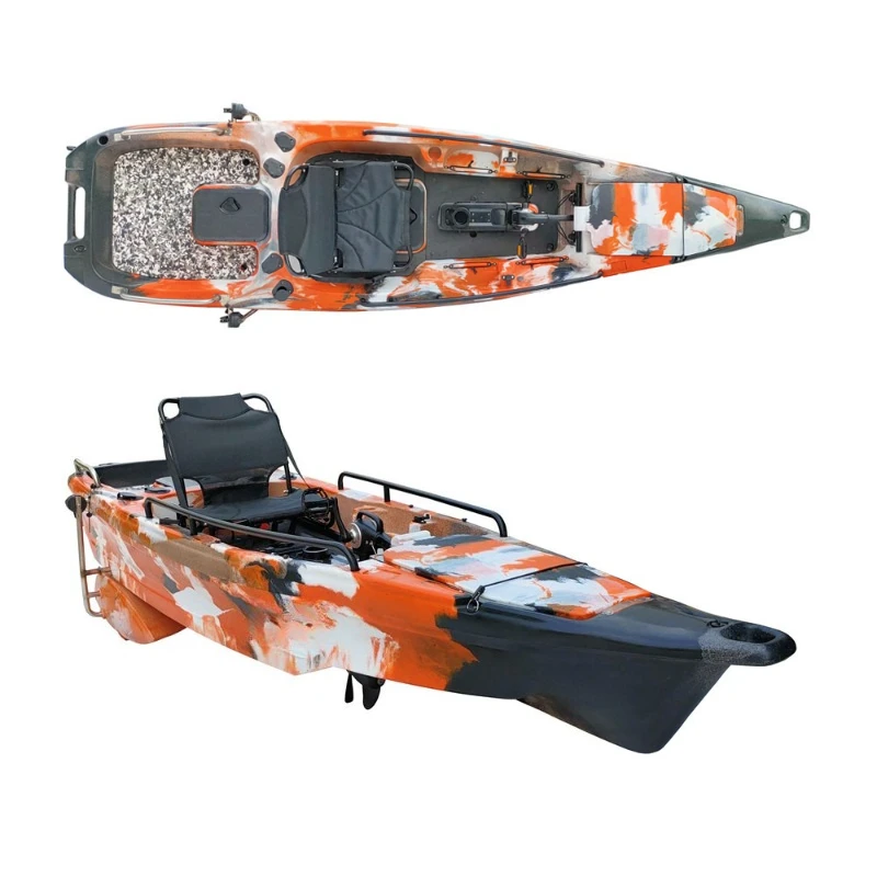 

Large single plastic kayak, professional fishing boat, fishing boat