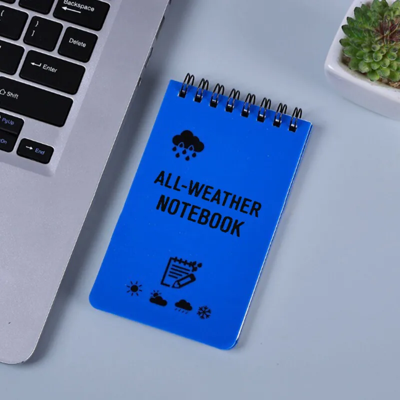 1pc Waterproof Pocket Notebook Tactical Mini Memo Pad With Lined Pages Spiral Notebook Mini Memo Pad Note Pads Office Supplies