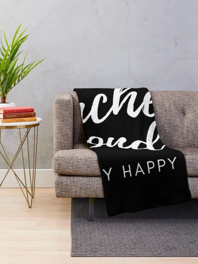 Bachelor Monday is My Happy Place Throw Blanket Giant Sofa heavy to sleep Moving valentine gift ideas Blankets