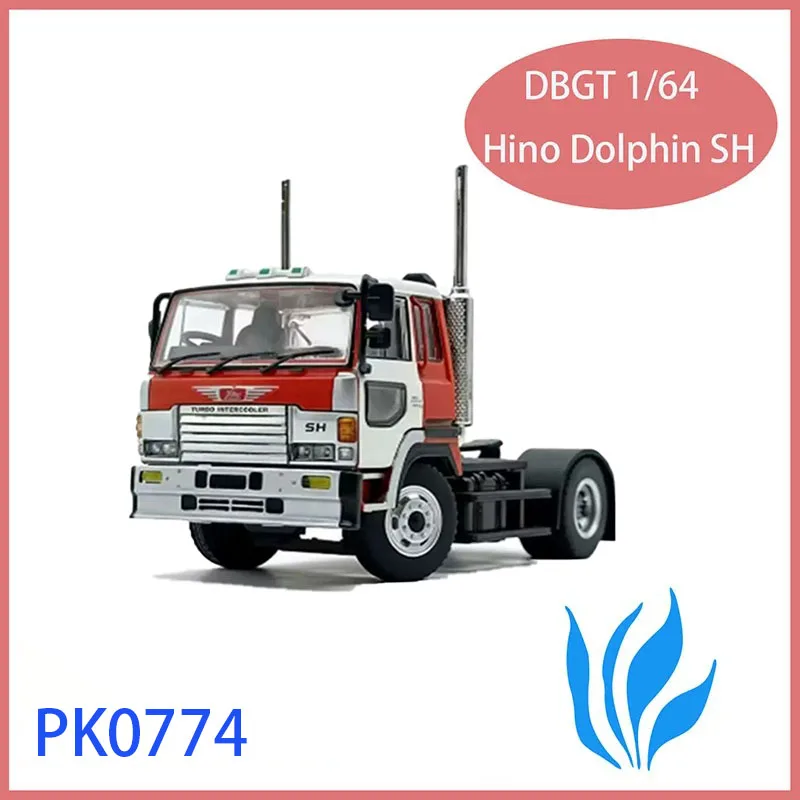 DBGT 1/64 Hino Dolphin SH Heavy Duty Towing Truck Dump Truck Alloy