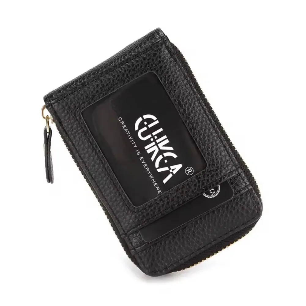 

Multifunctional Anti-theft Brush Soft Vertical Organ Card Bag for Men and Women Coin Purse Rfid Wallets Travel Accessories