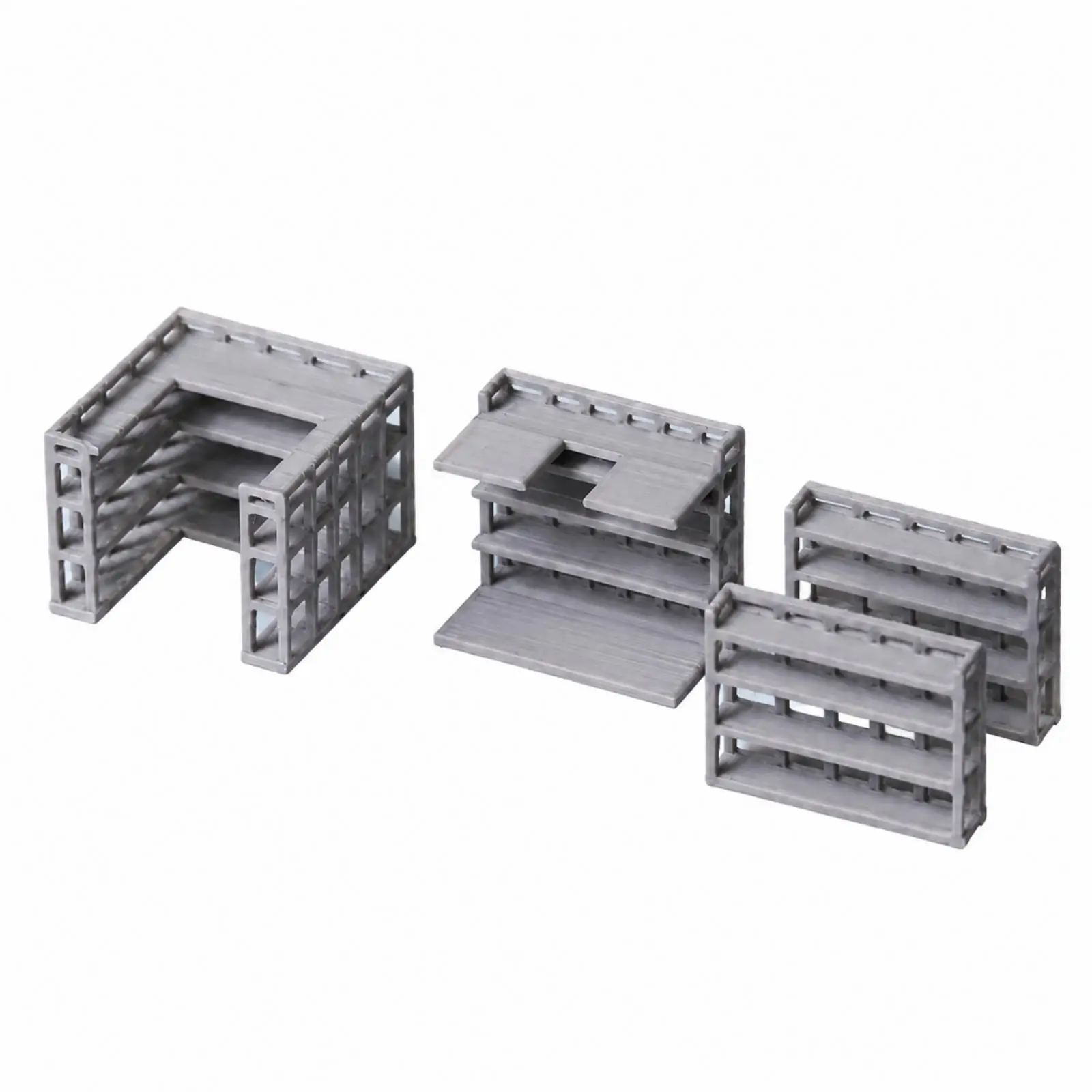 Miniature Maintenance Structure Detailed 1:400 Airport Maintenance Rack Model Realistic Molded Airport Rack Model for Miniature