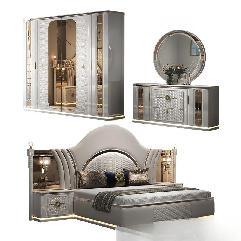 

Luxury Bedroom Furniture Sets Modern King Size Bed