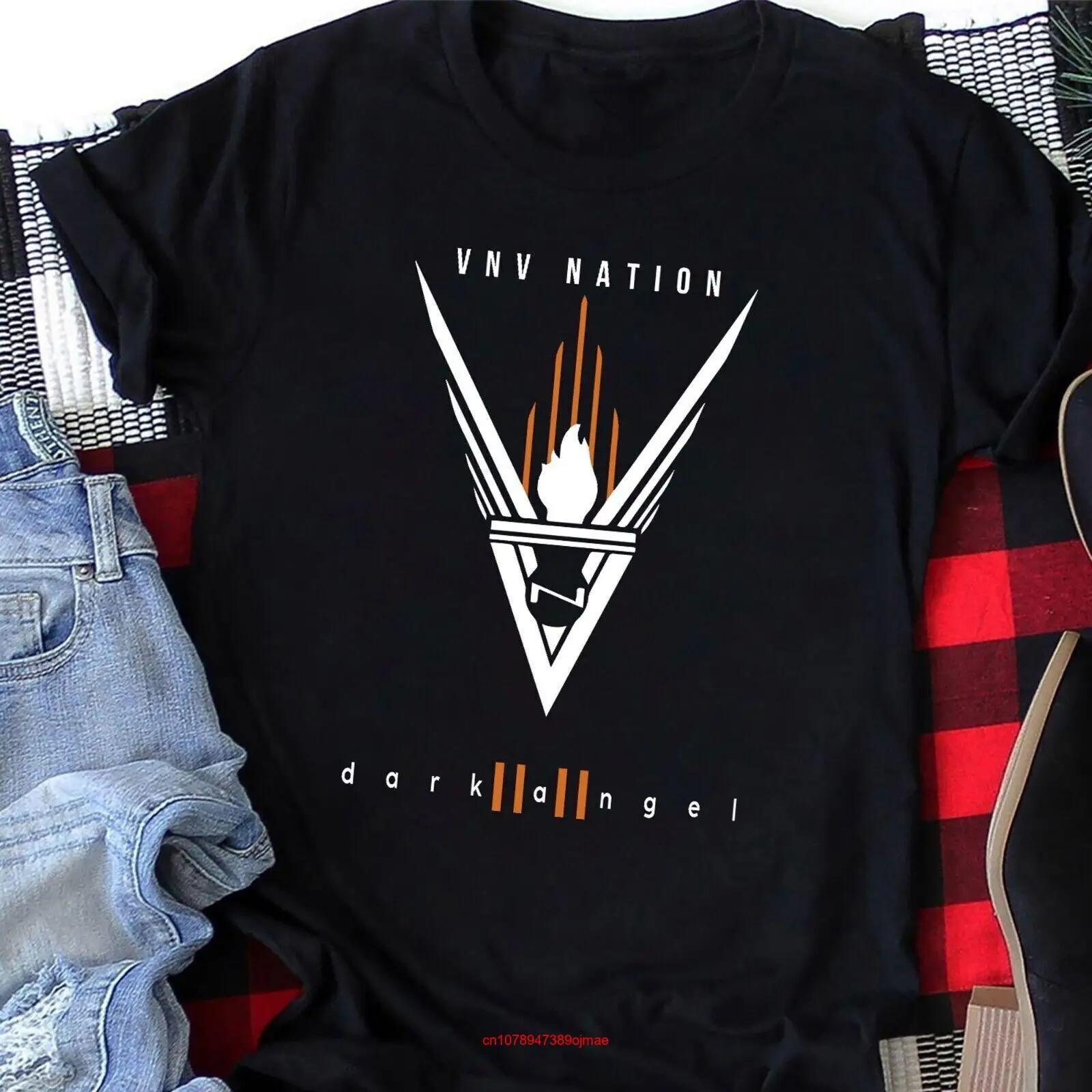 Classic VNV Nation shirt Tour Men S 235XL T 6D159 long or short sleeves