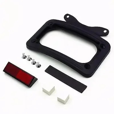 

Black License Plate Frame Bracket For Harley Street Glide Road King