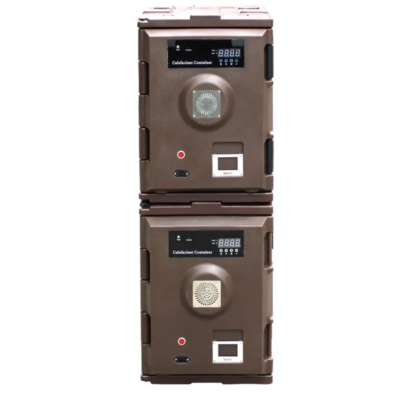 180L double-layer food warming box, electric heating incubator for cooked meals, incubator and refrigerator.