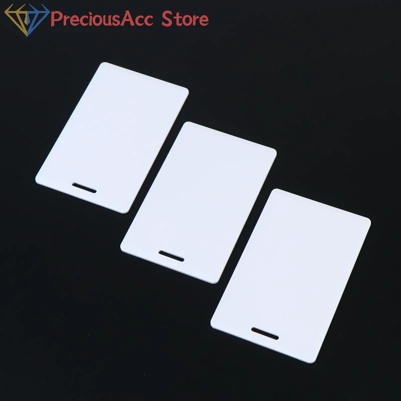 1/3/5Pcs T5577 RFID Rewritable Tags, 125KHz Blank Access Cards for Key Fob Duplication, Entry Testing and DIY Projects