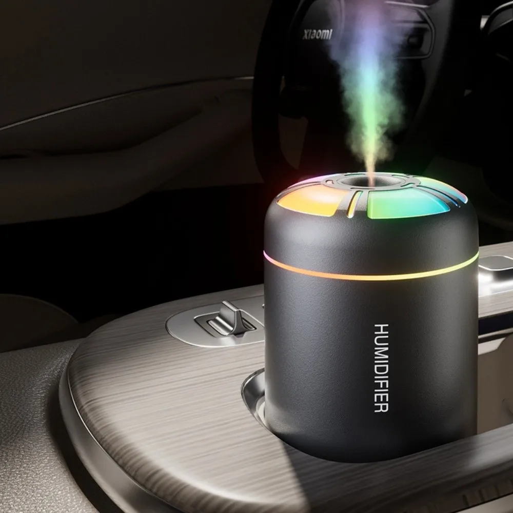 Gentle 180ML Car Mini Aroma Diffuser USB LED Air Humidifier Silent Operation Night Lights Essential Oil Purifier Office