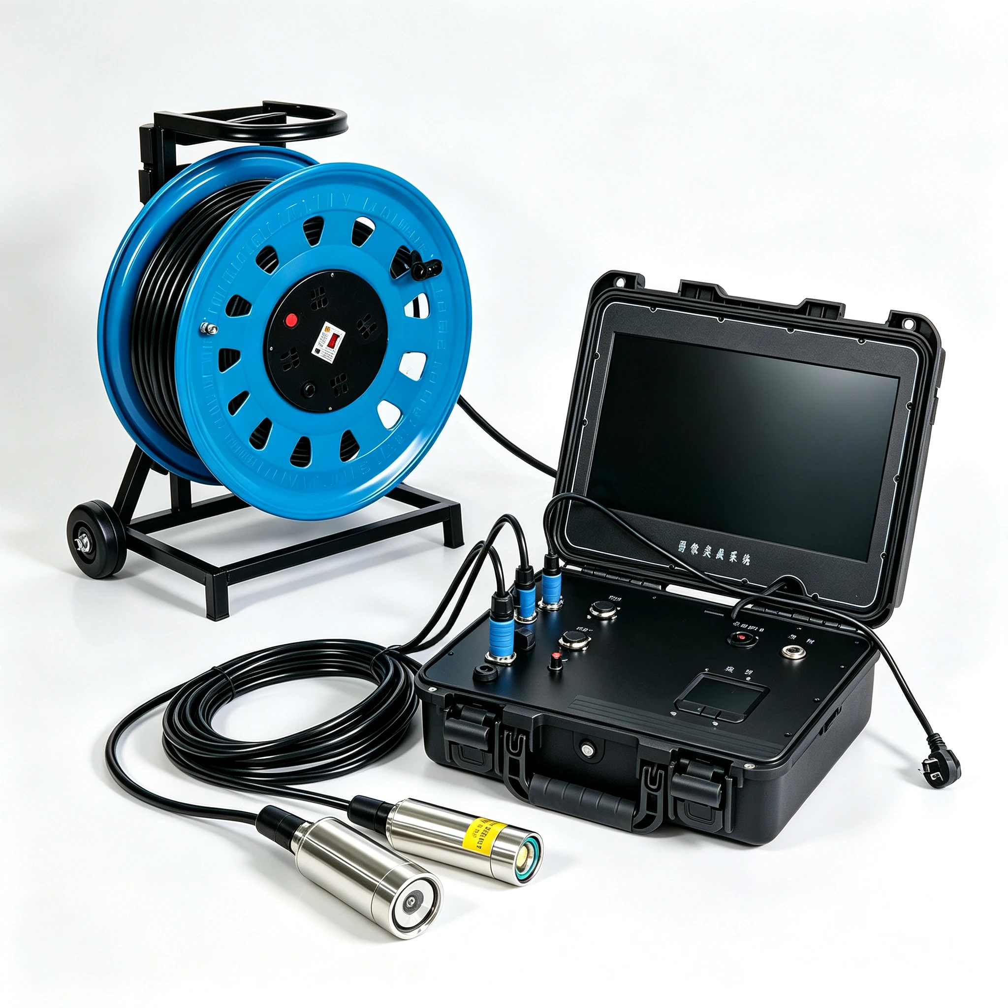 IP68 Explosion-proof Underwater Observation Camera 100M Depth Diving ROV Marine Survey Underwater Camera With Control Box