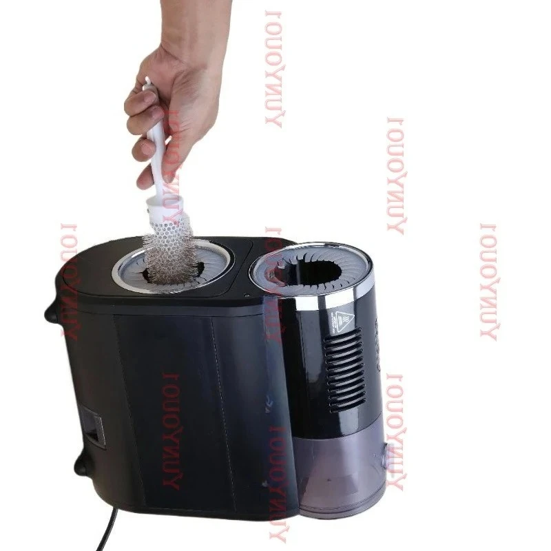 

AAA Salon Haircut Electric Round Brush Cleaner Steam Belt Portable Professional Cleaning Brush