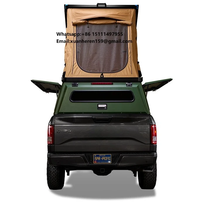 Customized Pickup Exterior Accessories 4x4 Hard Top Truck Canopy for Toyota