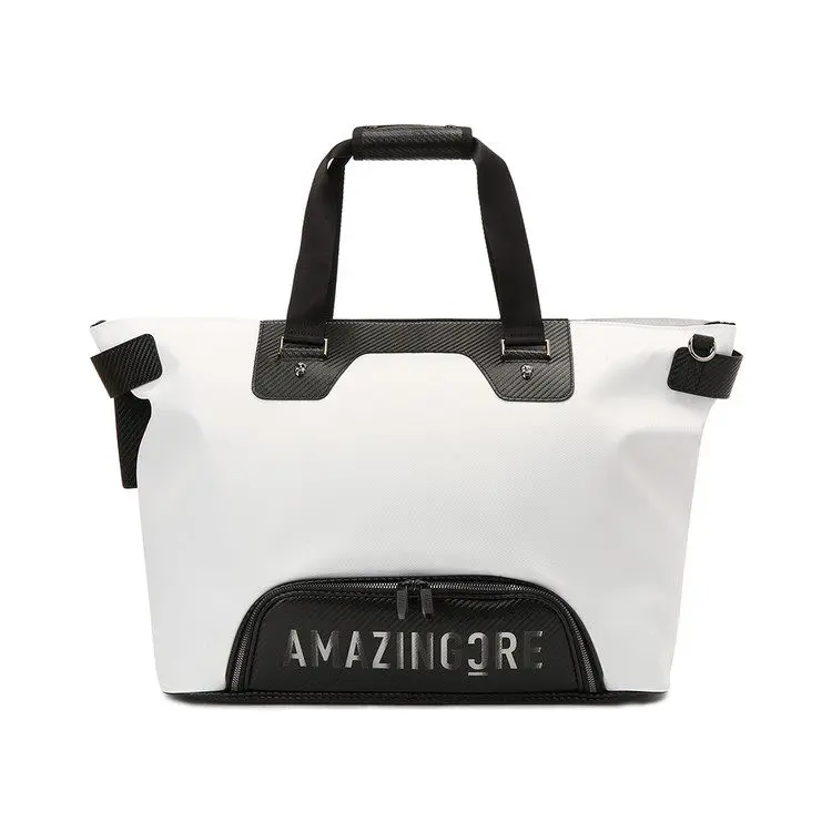 26 years old new golf clothing bag independent shoe compartment removable shoulder strap name listing GolfBoston view 2