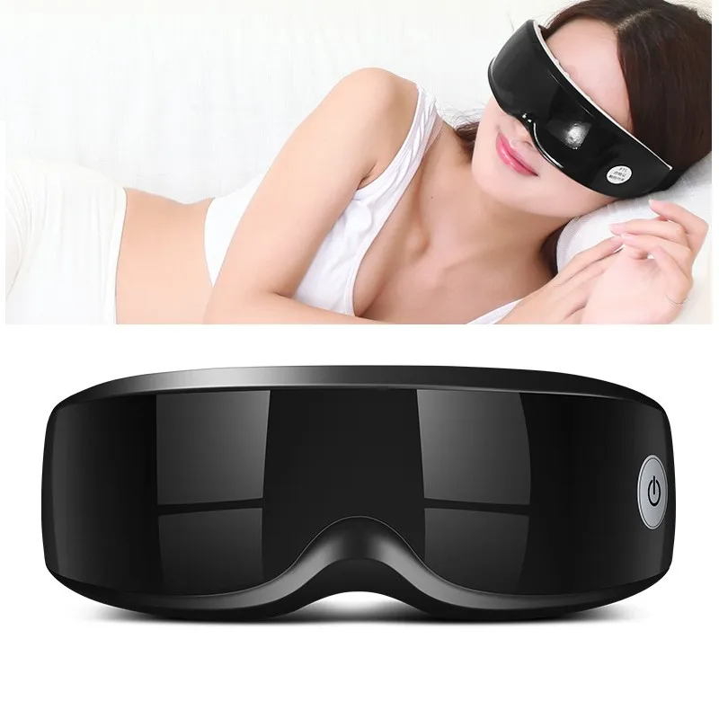 

Электрический массажер для глаз, вибрационный уход за глазами, перезаряжаемый массажер для снятия усталости глаз, магнитная терапия, массаж глаз, очки