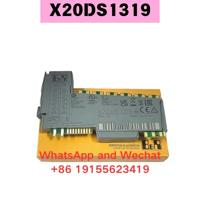 

Brand new original X20DS1319 module Functional test OK Quick delivery