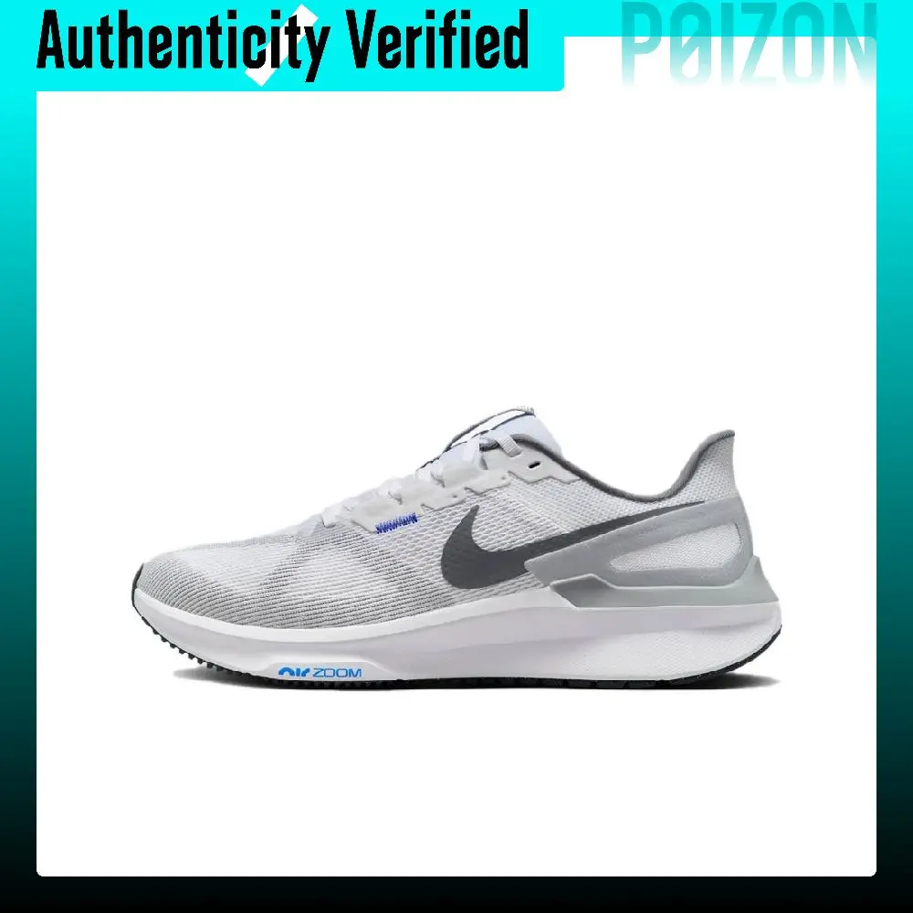 Nike Breathable Low top Casual Long Distance Running City Commuting Running Shoes Men's Gray White DJ7883-111