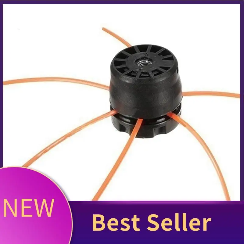 

ABHI-Line Trimmer Head Quick Installation Portable Black Plastic For Gasoline Brush Cutter