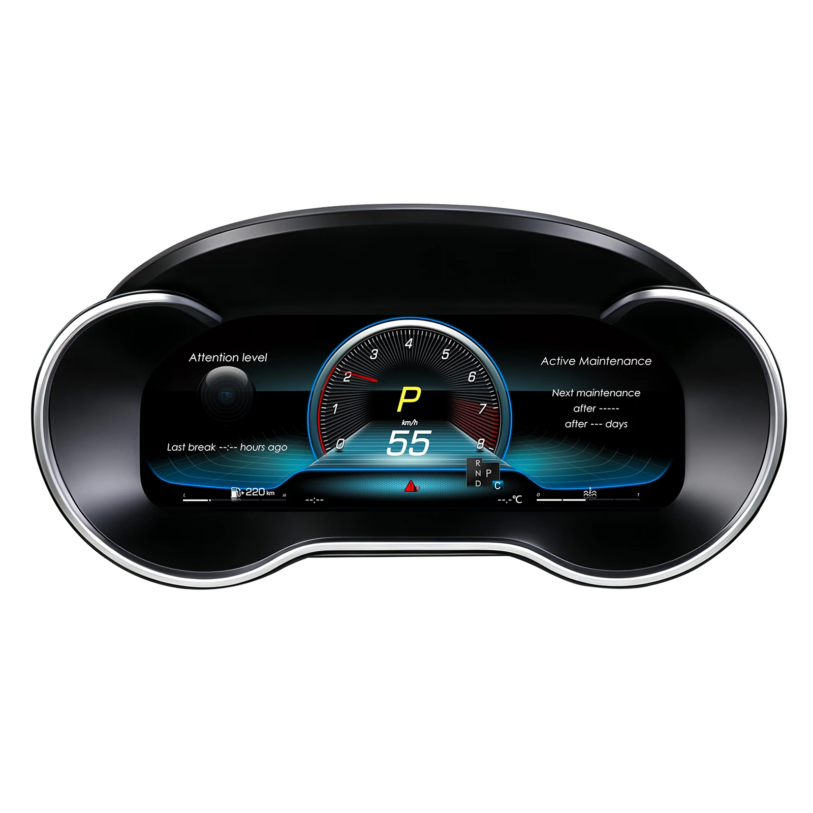 12.3Inch Linux Dashboard panel For Mercedes-Benz C/GLC W205 X253 2015 2016 2017- 2018 Digital Instrument Cluster Virtual Cockpit