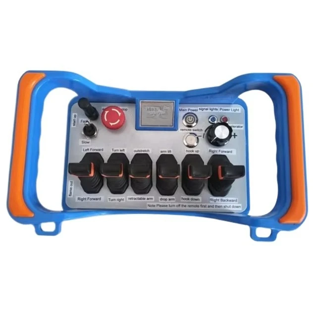 6 Joystick Lever Clutch Motor Crane Proportional Radio Remote Control 6 Ways Remote Control 12V 24V