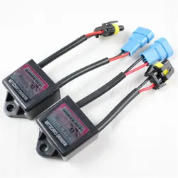 FSYLX 2pcs C6 Xenon HID Kit Error Warning Canceller H1 H3 H4 H7 H8 H11 H13 9004 9005 9006 Canbus Capacitors Computer Decoder