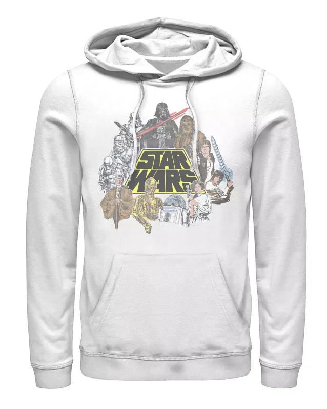 

Научно-фантастическая толстовка с капюшоном «Звездные войны» для мужчин и женщин, удобный пуловер с капюшоном, официальная толстовка с научным принтом