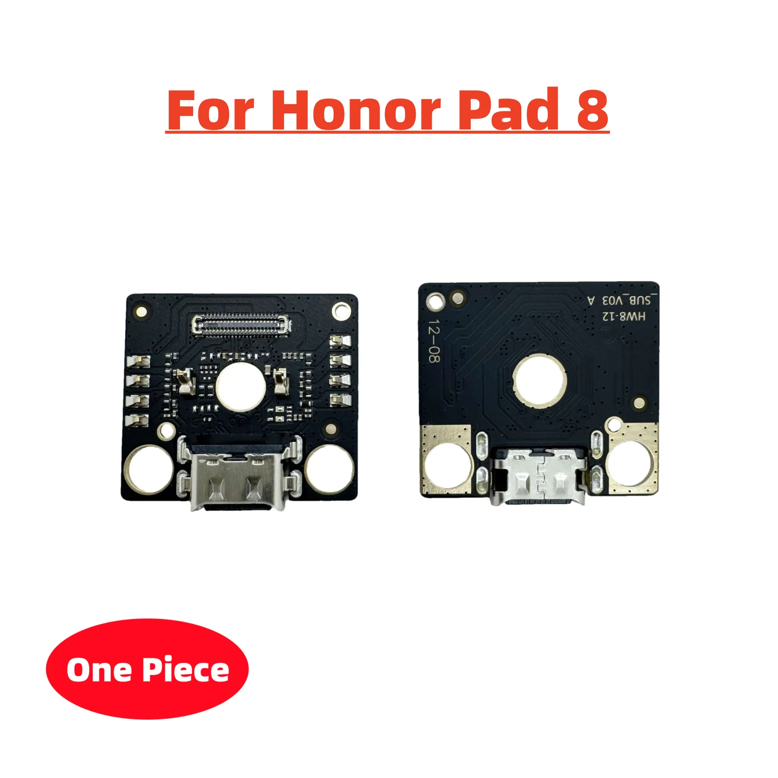 USB Charger Dock Board Charging Port Flex Cable For Huawei Honor Pad 8 12 inch HEY-W09 AL09 LCD Motherboard Main Board