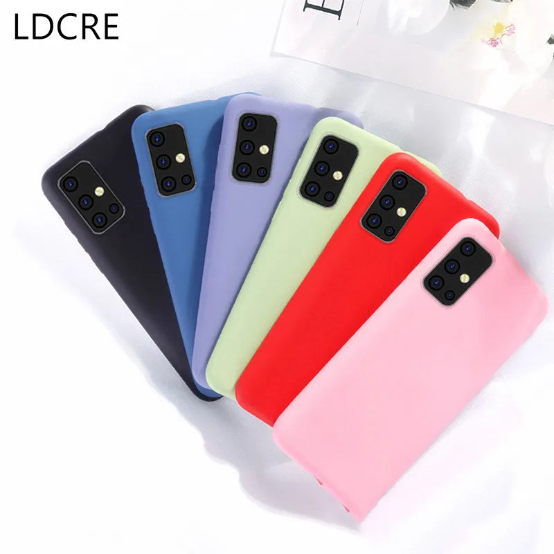 For Samsung Galaxy Note 20 Case for Samsung Note 10 Lite M51 A21S Case Liquid Silicone Soft Protector Samsung Note 20