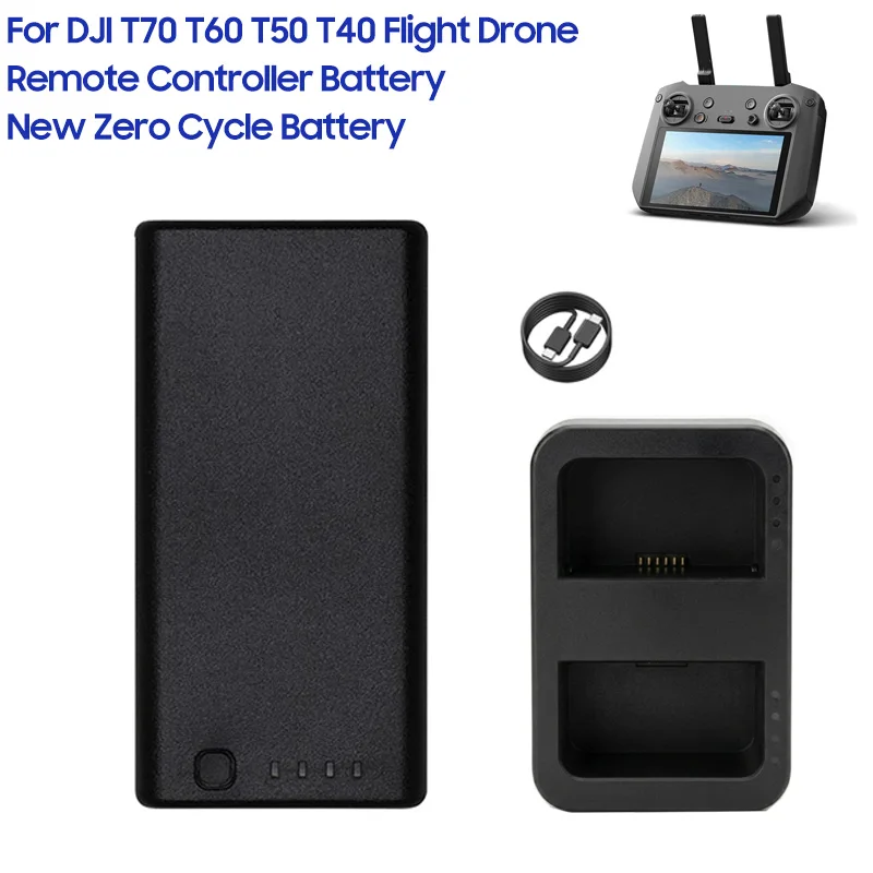 Zero-Cycle 4920mAh Battery WB37 For DJI Phantom 4RTK T70 T60 T50 T40 Series Remote Controller External Battery Drone Accessories