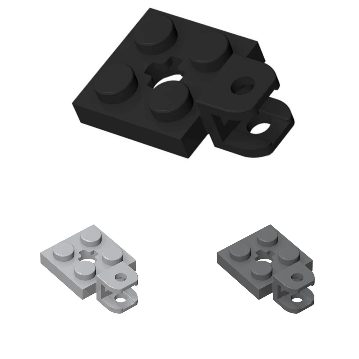 MOC 60PCS High-Tech Puzzle 63082 Modifed 2x2 With Tow Ball Building Blocks Kit Socket Ball Bricks Toys Adult Birthday Gifts