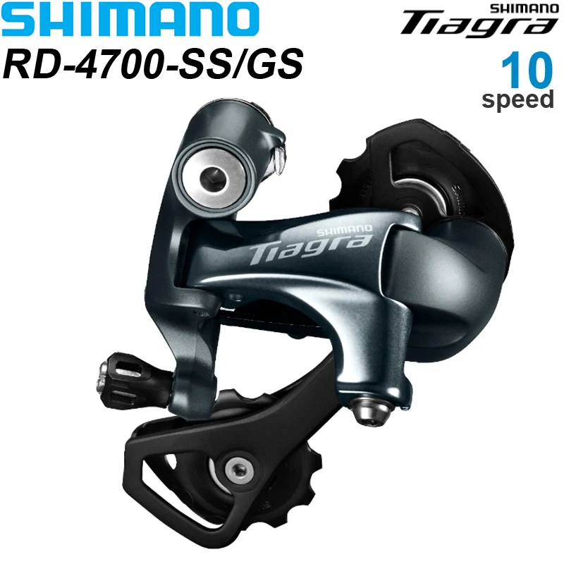 

Задний переключатель скоростей SHIMANO TIAGRA 4700 на 10 скоростей для шоссейного велосипеда RD-4700-SS/RD-4700-GS 10S, средний/короткий кронштейн, оригинальные запчасти для велосипеда