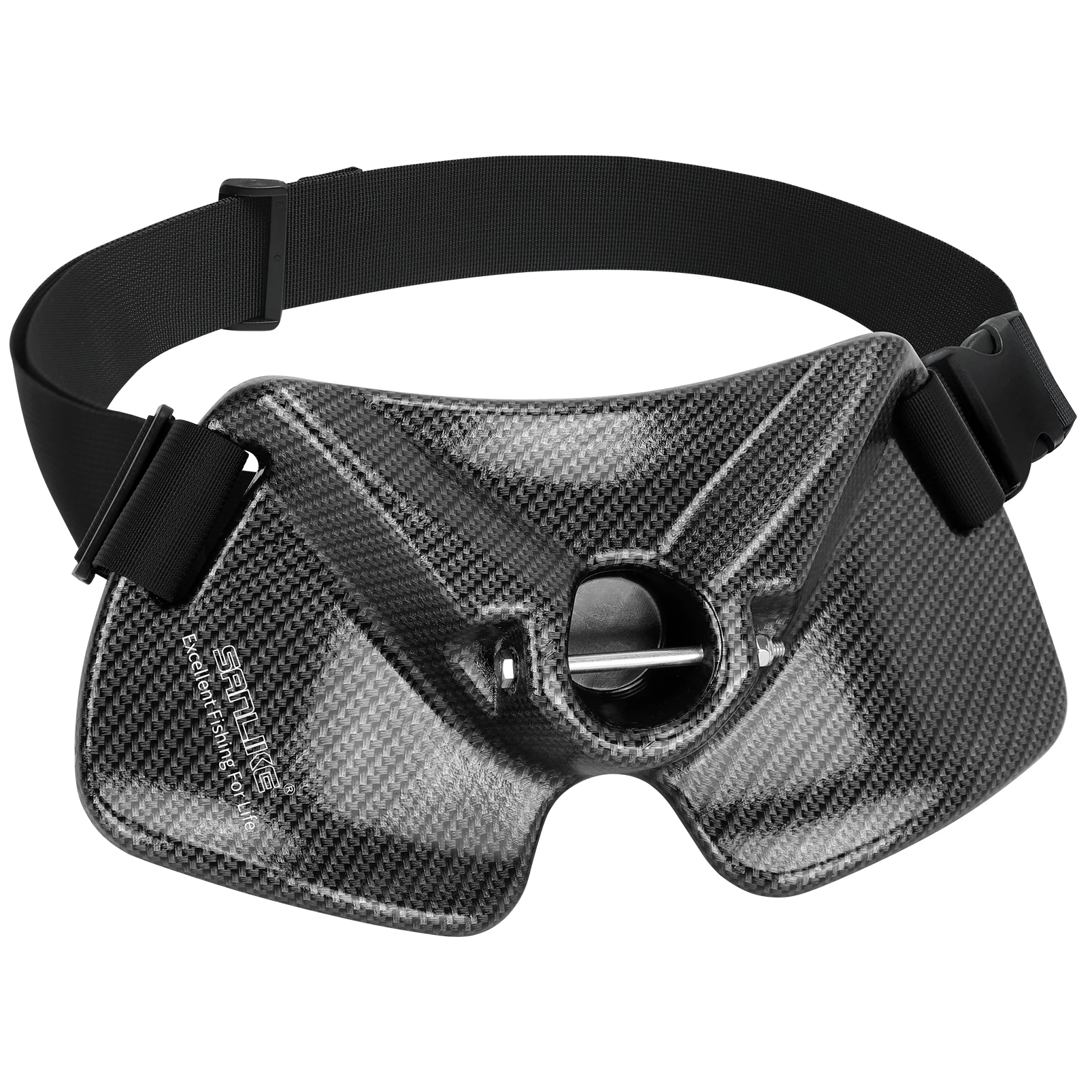 sanlike-フィッシングベルト-ロッドホルダー-360度調整可能-フィッシングファイティングウエストベルト-evaパッド入りプラスチック素材-フィッシングベルト