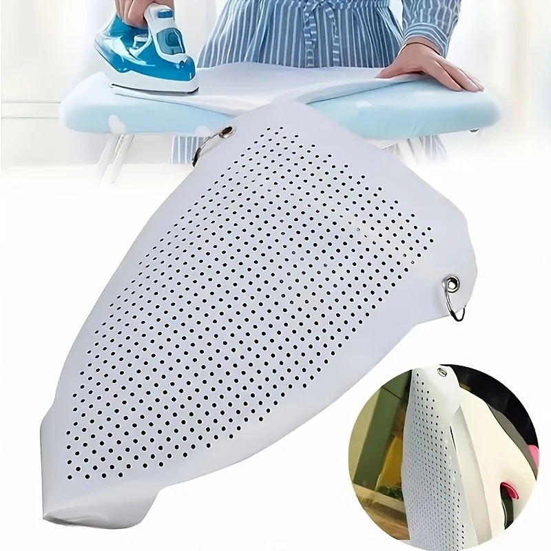 1pc Universal Household Clothes Ironing Protective Pad Universal Iron Shoe Teflon Anti-Glare Shoe Steam Iron Bottom Cover