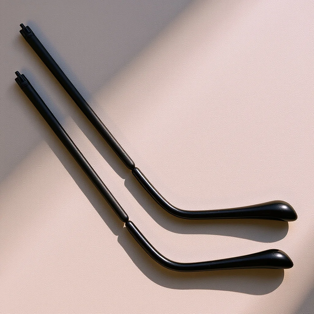 

1Pair Metal Glasses Arm Replacement Eyeglasses Repair Parts Easy Install Lightweight Universal Plastic Replacement Temples