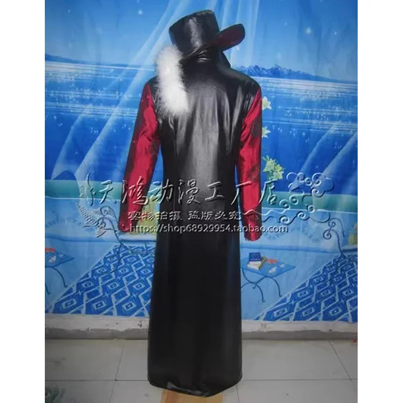 

Аниме Дракулы Михок Косплей Костюм Плащ Шляпа Хэллоуин Вечеринка Полный комплект mj:3