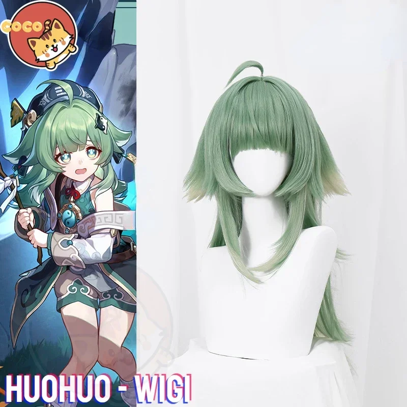 Huohuo Cosplay Fantasia de Trilho Amaldiçoado, Jogo Honkai, Uma Doce Garota, Cos Wig, S