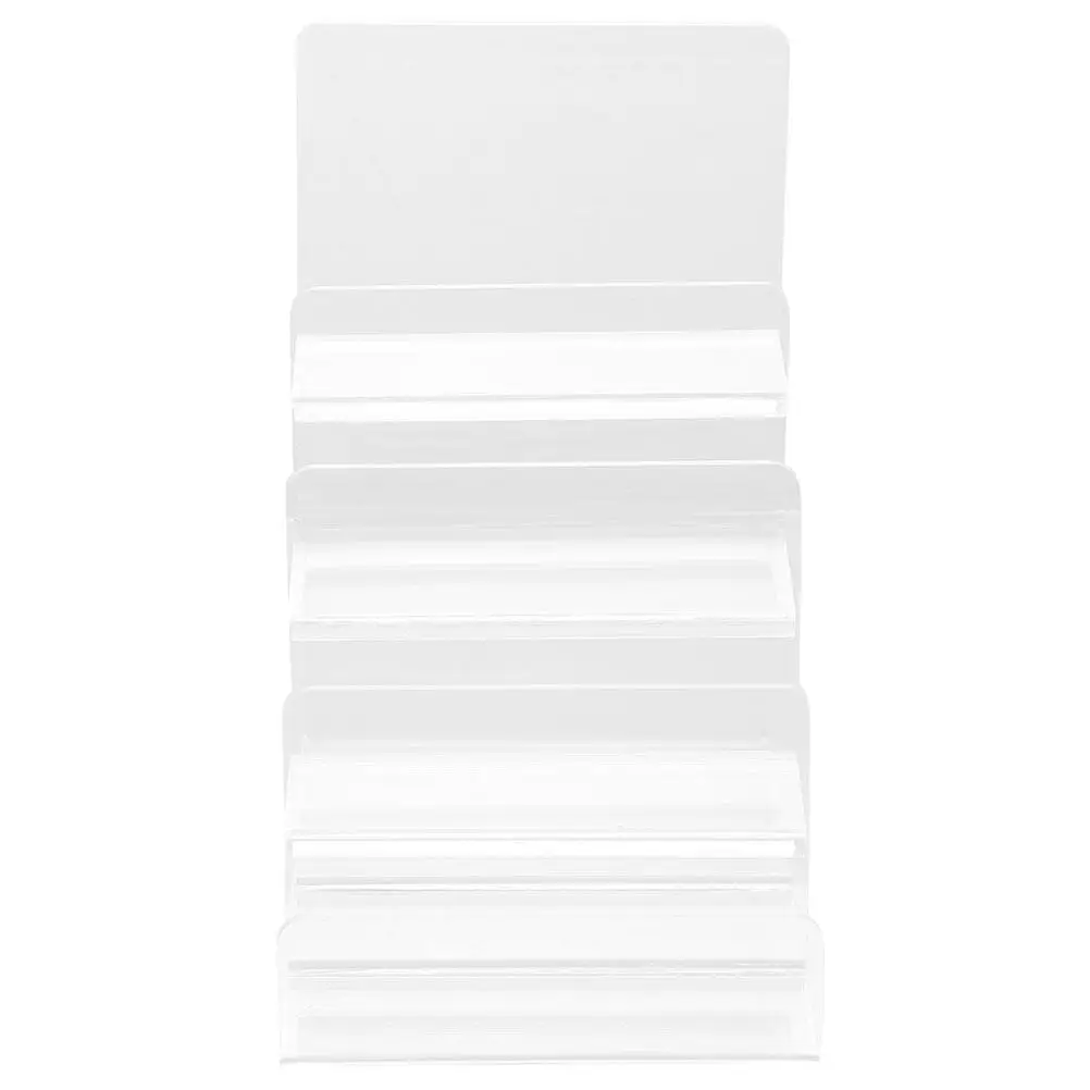 Acrylic Multi-Layer Display Riser for Wallets, Eyeglasses, Jewelry & Perfume – Desktop Retail Stand