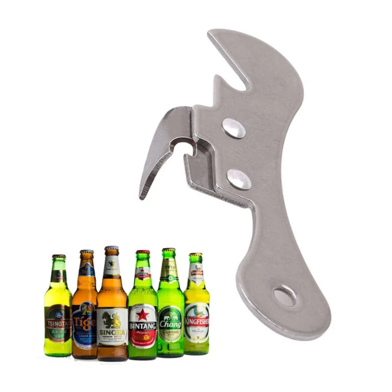 

Seahorse Can Opener Portable Mini Can Opener Multifunction Stainless Steel Home Cooking Tools Can Opener Beer Bottle Opener