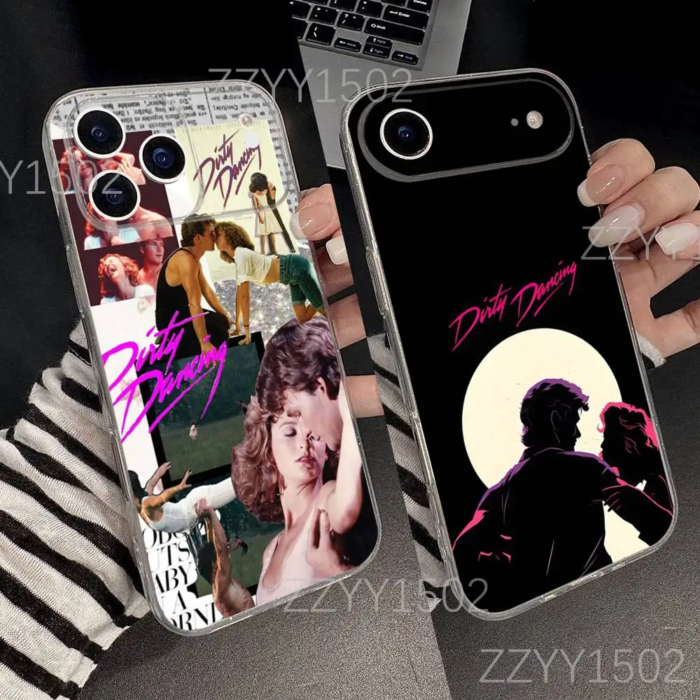 

D-Dirty Dancing HIP HOP For iPhone 7,8,17,16,15,14,13,12,11 Pro,Max,Plus,X,XS,XR,SE4,E Mini Transparent Soft Phone Case