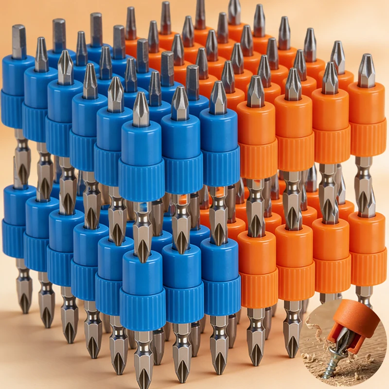 

1-10Pcs Positioning Screwdriver Bit for Woodworking Carpentry Furniture Cabinet Magnetic Drill Bits Anti-Slip Anti-Drop Stable