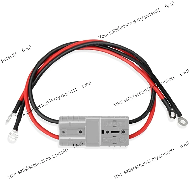 

Hot 2Pcs Electric Forklift Charging Plug Cable With O Ring Battery Connect Quick Connector 50A 8Awg Connector Line