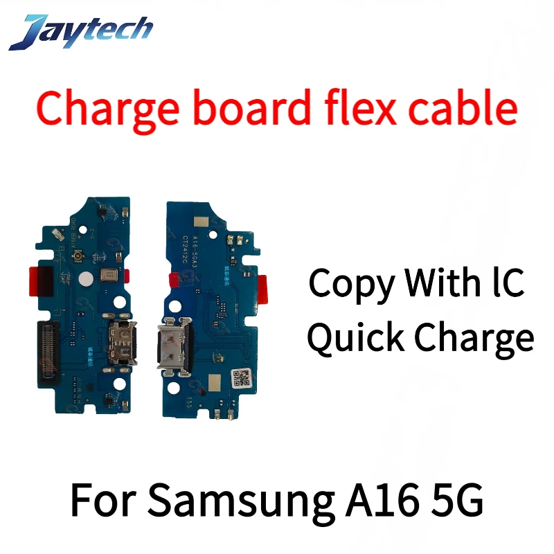 1PCS USB Charging Port Dock Connector Charge Board Flex Cable For Samsung A05/A05S/A15/A16/A25 4G 5G Microphone Module