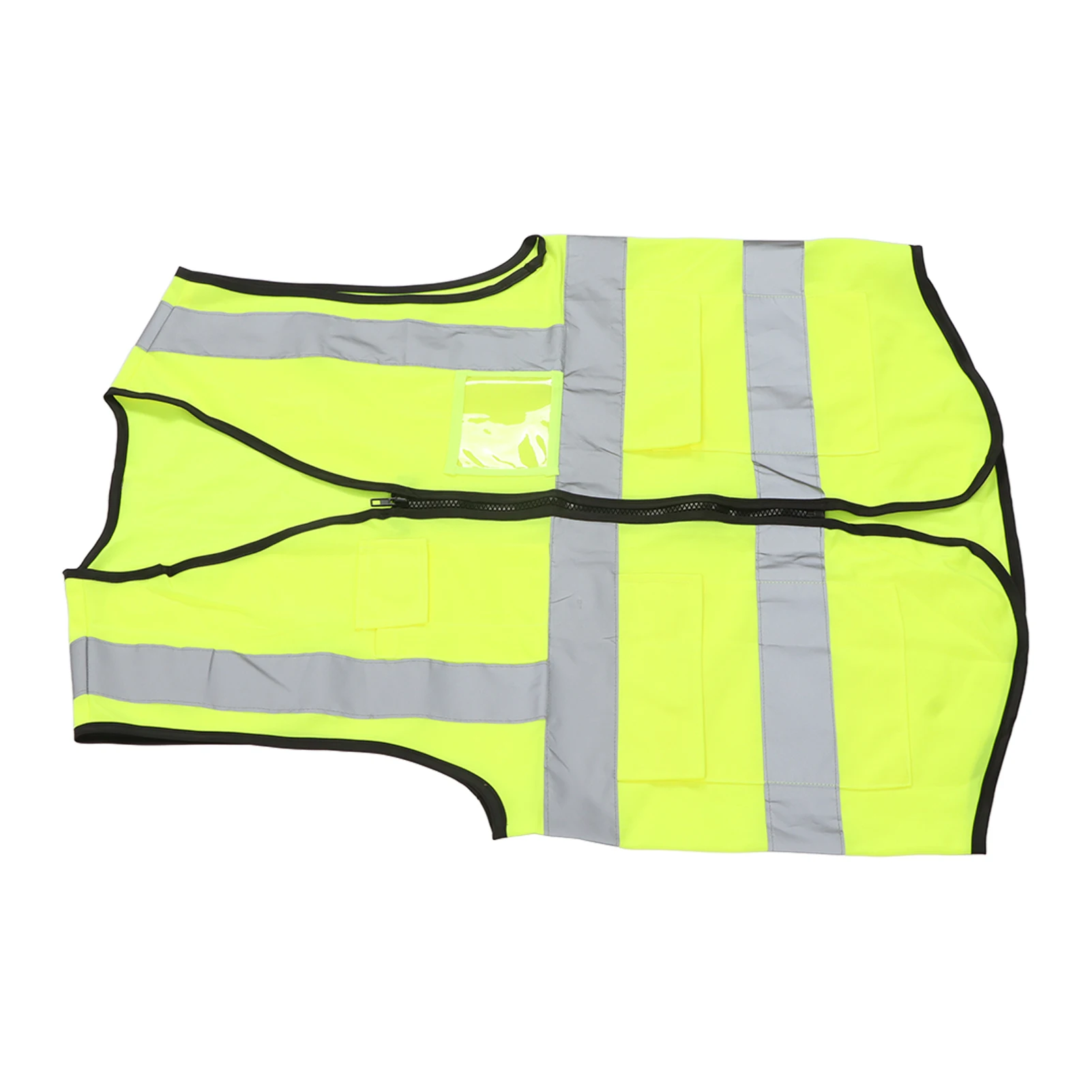 zk30 Reflective Safety Vest High Visibility Polyester Workwear with Pocket for Worker Engineer 2XL
