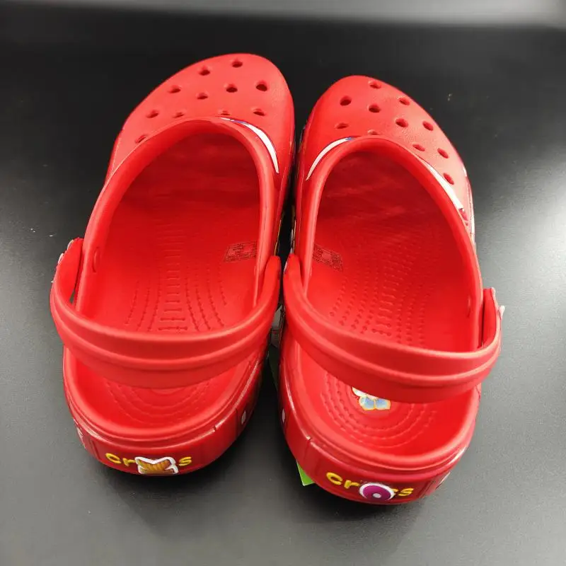 Blaue Rennwagen-Clogs, schnelltrocknende, leichte Wasserschuhe, weiche, rutschfeste Sohle, Slip-On-Sandalen für Strand, Dusche, Pool, Garten, Zuhause, neu – Detail 8