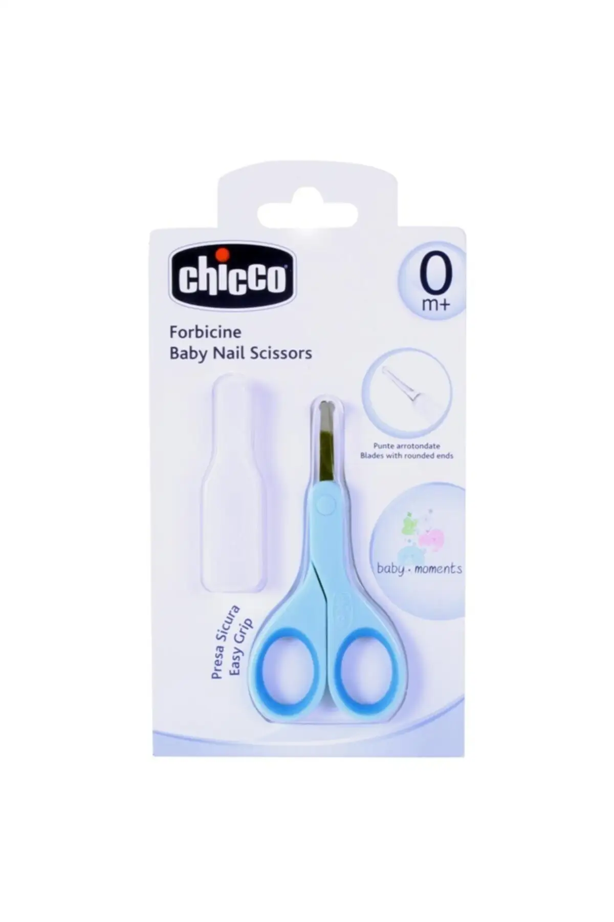 مسمار المقص مع غطاء-أزرق