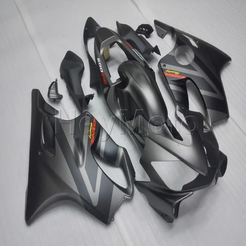 

injection Fairings kit for CBR600 F4i 2001 2002 2003 silvergray CBR 600 F4i 01 02 03 ABS Plastic Bodywork Set