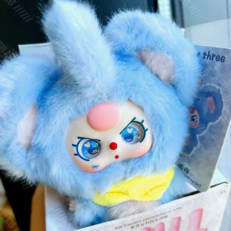 Baby Three Mini Hug Series Blind Box Rabbit Bear Anime Doll Mystery Box Surprise Bag Plush Pendant Collect Vinyl Toys Gift New - Image 4