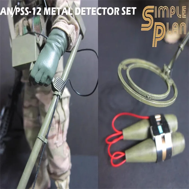 Plan simples an/PSS-12 1/6 acessórios de cena de soldado equipamento militar um conjunto modelo de brinquedo adequado para figura de ação de 12 ''em estoque