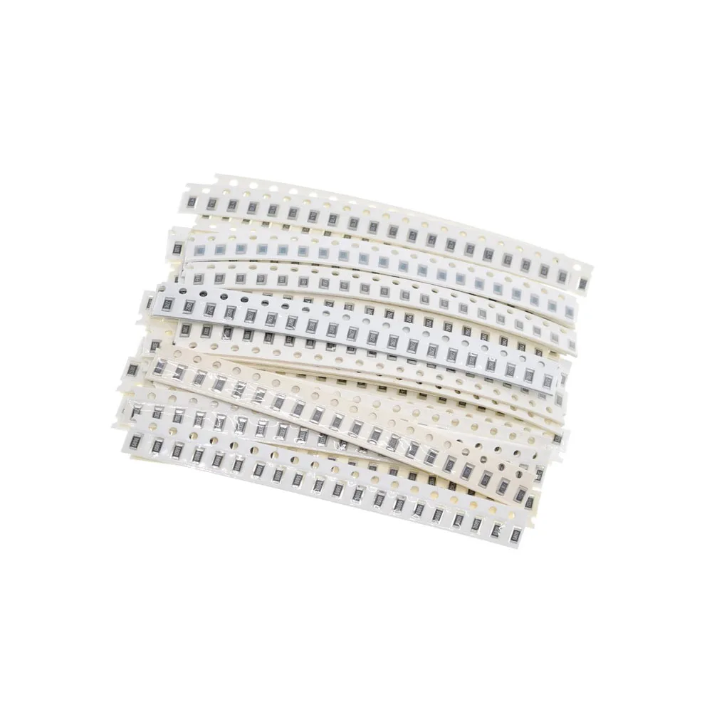 660Pcs 33 Values 20PCS Each 1206 SMD Resistor Kit Assorted Kit 1 ohm-1M ohm 1% Precision Electronic Component Kits