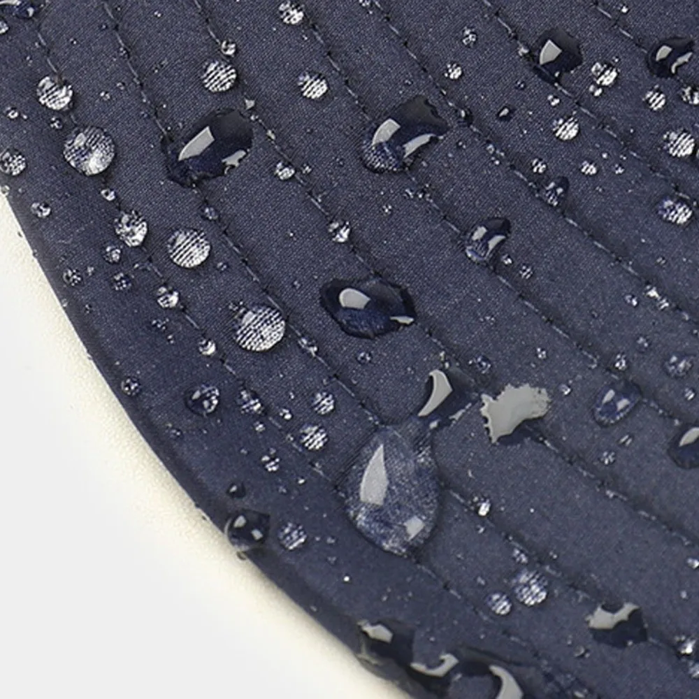 Sombrero de pesca UV secado rápido impermeable con solapa y visera extraíbles