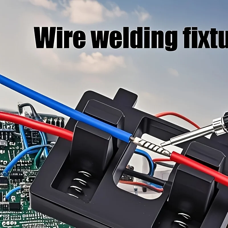 Professional Wire Welding Clamp Adjustable Portable Soldering Fixture Spring Design Quick Clamp Release Soldering Iron Brazing