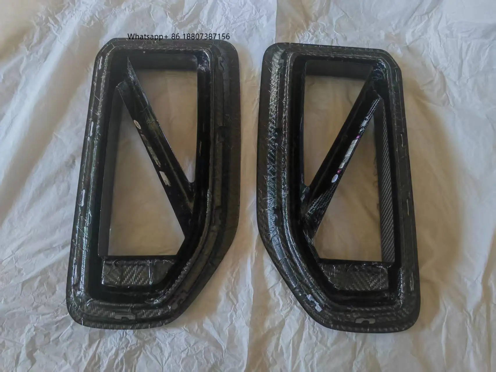 

Высококачественные сухие карбоновые передние решетки для M2 G87, решетка воздухозаборника переднего бампера, идеальная совместимость